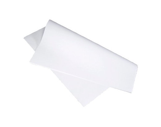 Stikdug/ bordpapir glat 70g. 60x70 cm hvid 100% genbrug