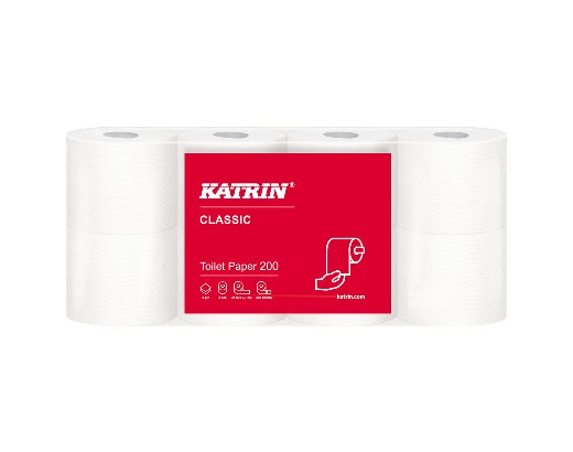 Toiletpapir alm. Katrin Classic 2-lagubl.25 m.hvidBRUG:66450
