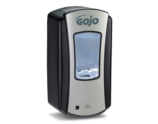 Dispenser Gojo LTX-12 krom/sort 1200 ml#