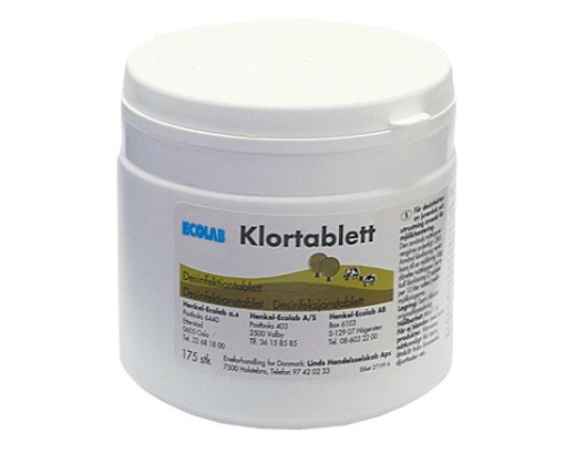 Klortablet/ desinfektionstablet Ecolab 175 stk.