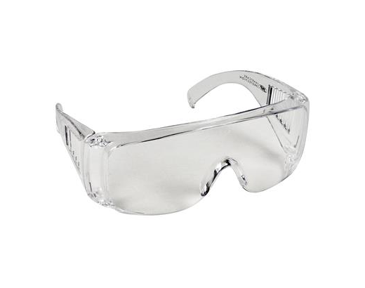 Beskyttelsesbrille/øjenværn lukket antidug. One size