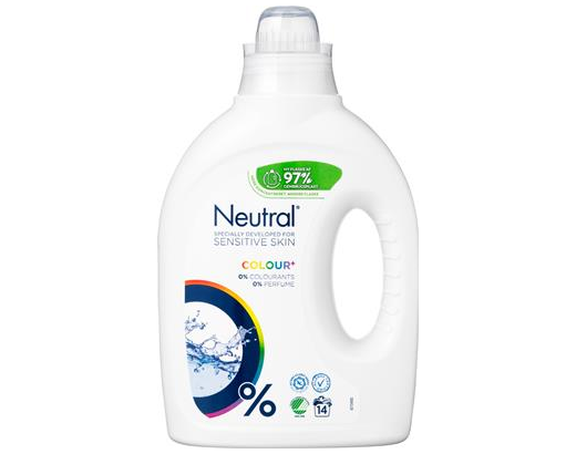 Tøjvask Neutral Colorvask flydende uden frv.&duft 700 ml