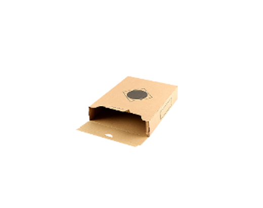 Arkivæske brun karton C4 235x323x58 mm.#