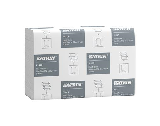 Håndkl.ark Katrin Plus Non S.Easy Flush 2-lagM2 20,6x24 cm//