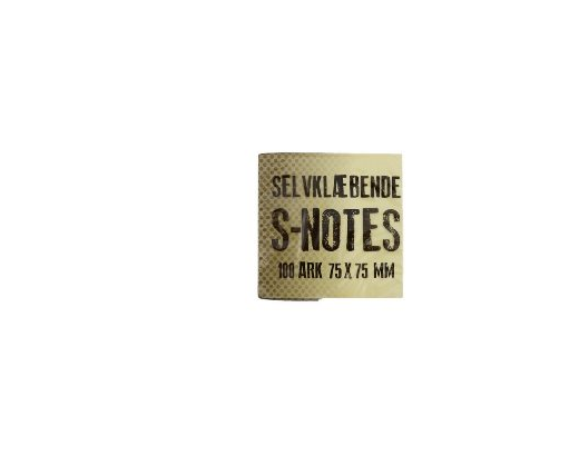 Info notes Relief memo Z-notes 75x75 mm. 100 stk