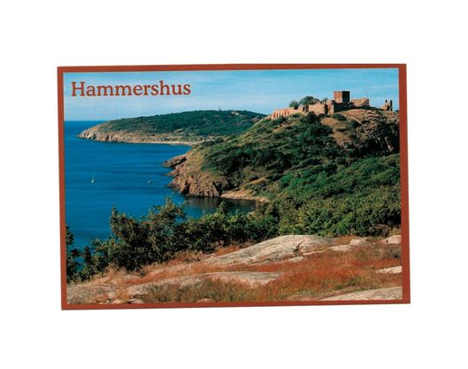 Postkort 198 Hammershus/ Hammeren,10,5x15 cm