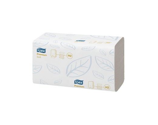 Håndkl.ark Tork Premium H2 Xpress Interfold 4-fold 21,2x3