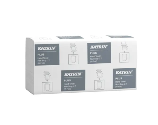 Håndkl.ark Katrin Plus non stop M-fold 2-lag 20,3x32 cm