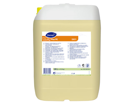 Tøjvask flyd. CLAX Plus Pur-Eco 33C1 W1779 Diversey 20 ltr.#