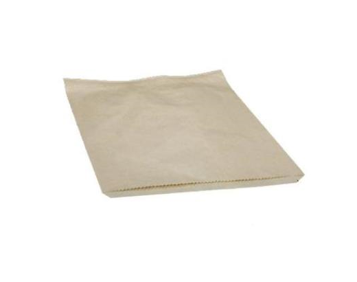 Brødpose/bagerpose papir 1 kg. 16x27 cm. brun#
