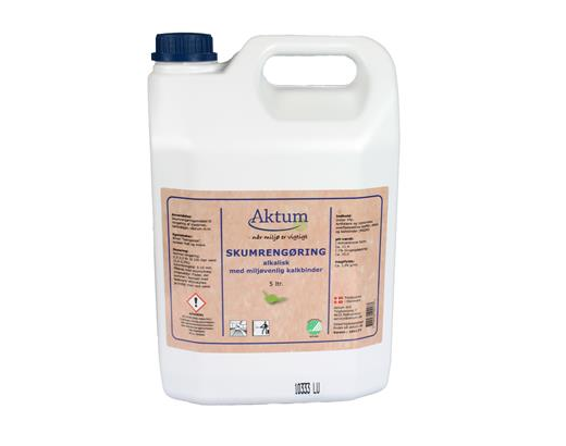 Skumrengøring Aktum alkalisk m/ miljøvenlig kalkbinder 5 ltr