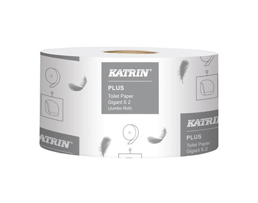 Toiletpapir Katrin Gigant Plus S2 2-lag 160 m//