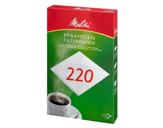 Pyramide-/kaffefilter Melitta 220