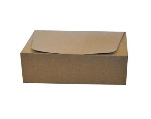 Transport boks 275x170x90 mm brun/hvid kraft//#