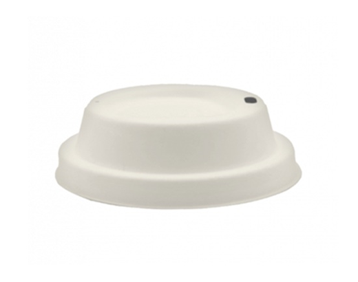 Låg til papbæger 36+48 cl/12-16 oz. Ø90mm fiber hvid