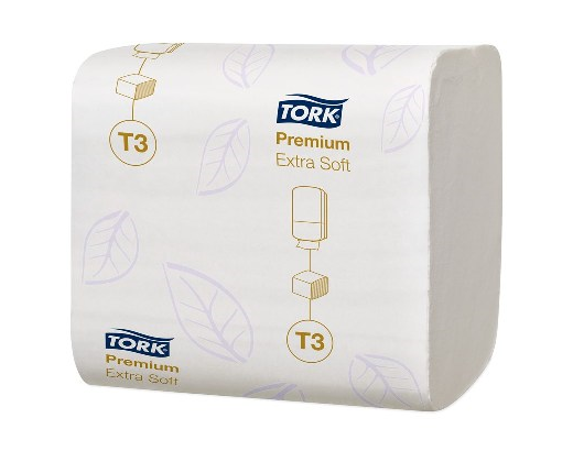 Toiletpapir bulk Tork prem. ark T3 2-lag 11x19 cm.#