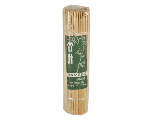 Grillspyd bambus 200 mm. pakke a 100 stk.