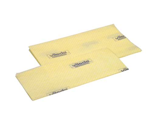 Engangsmoppe, Vileda, bomuld/PP, 60 cm gul#