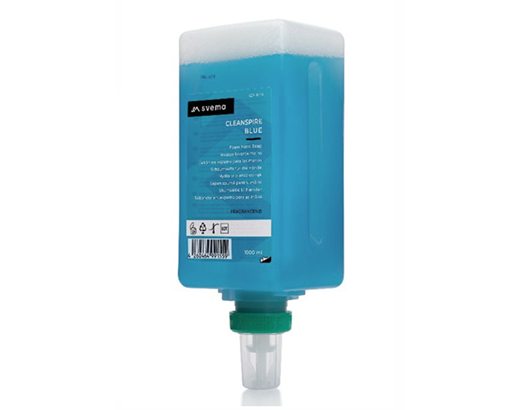 Skumsæbe Svema Blue m/farve+duft Logan-A 750 ml//