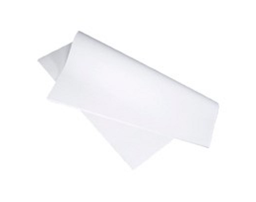 Stikdug/ bordpapir glat 90g. 70x80 cm hvid 100% genbrug#