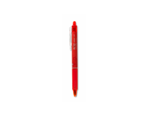 Kuglepen Pilot Frixion Clicker 0,7 rød "skriv-slet-ret"