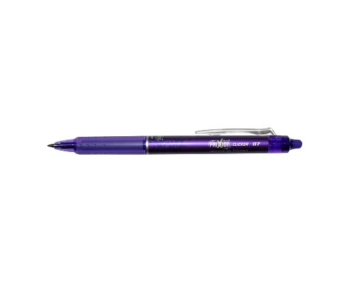 Kuglepen Pilot Frixion Clicker 0,7 violet "skriv-slet-ret"