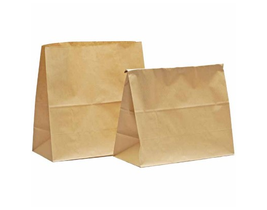 Take-away papirpose FSC u/hank 26 ltr. 320x220x390 mm. brun