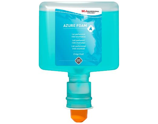 Skumsæbe Deb AC Azure frv+duft 1200 ml#