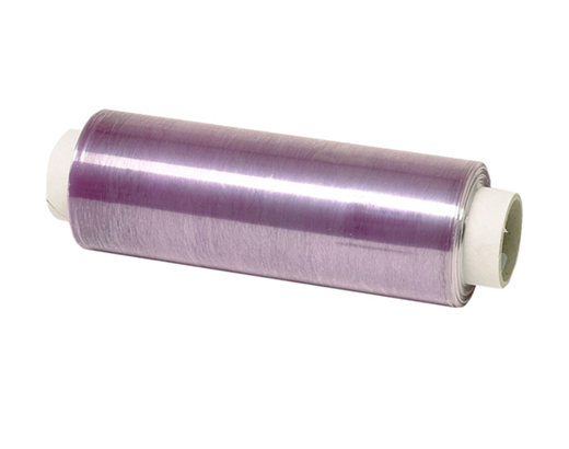 Madfilm PVC klæbende rosafrv. løs rulle 0,2x300 m.#