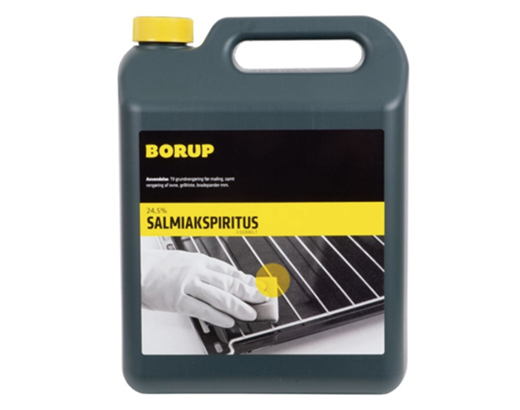 Salmiakspiritus 24,5% Borup 5 ltr.