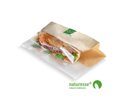 Rudepose sandwich 33x10/2x3 cm brun/klar PLA#
