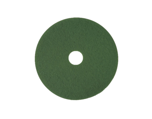 Gulvrondel 17" 3M Scotch Ø432mm til rengøring&polering Grøn