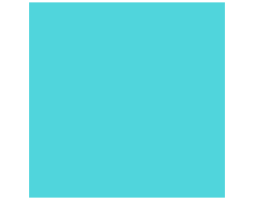 Serviet Duni 3-lag 24x24 cm. mint blå