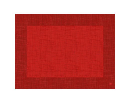 Dækkeserviet Dunicel Linnea 30x40 cm rød
