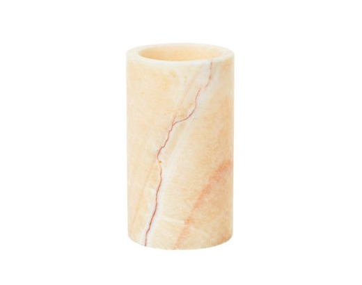 Lysestage stone 125x70 mm. Mineral Onyx#