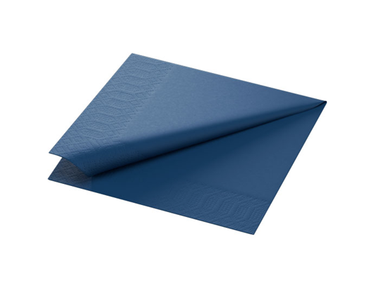 Serviet Duni 2-lag 33x33 cm. mørkeblå#