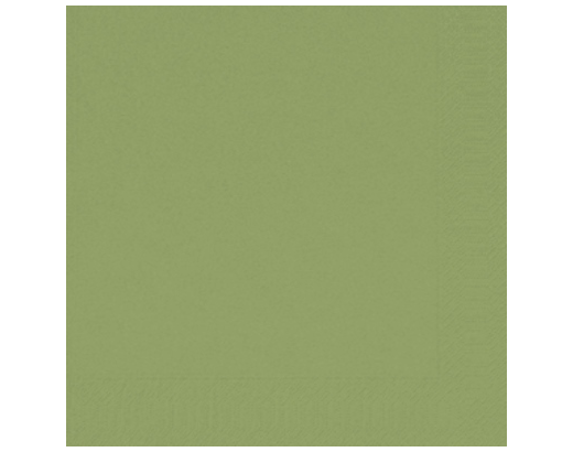 Serviet Duni 3-lag 40x40 cm. Leaf Green#