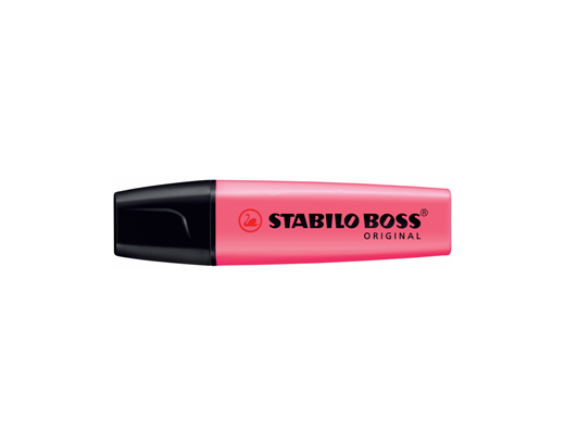 Tekstmarker/highlighter Stabilo Boss pink