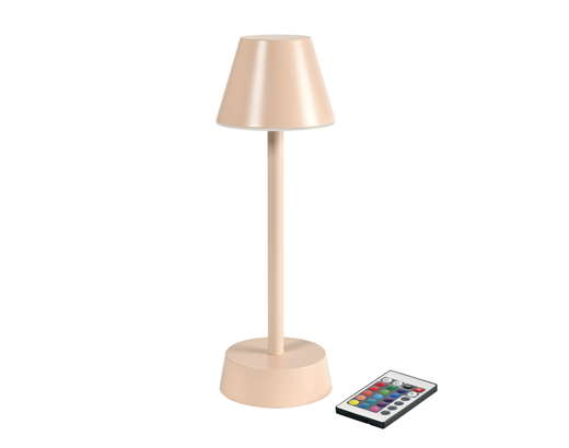 Bordlampe LED Duni 10,9 x 33 cm Zelda Soft Pink//