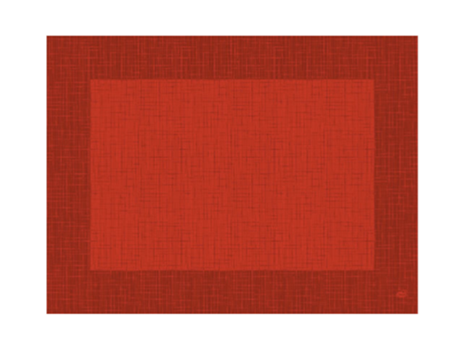 Dækkeserviet Bio Dunicel Linnea 30x40 cm rød