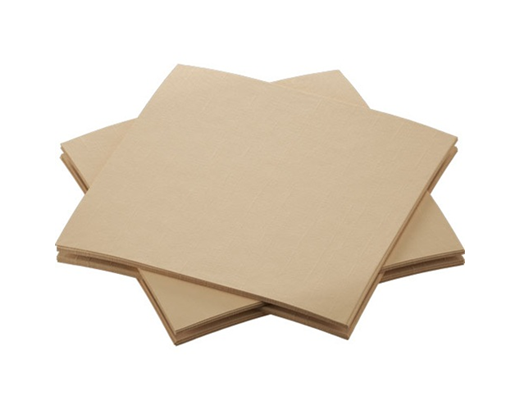 Serviet Dunisoft/airlaid i dispenser20x20cm bio brun nature#