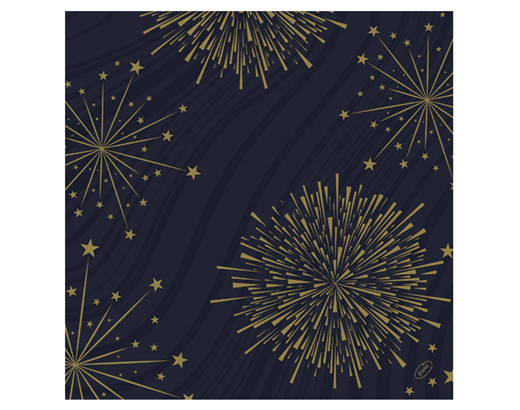 Serviet Dunisoft/airlaid Bio 40x40 cm Sparkling black (Jul)#