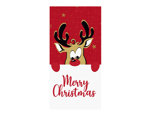 Serviet Dunisoft/airlaid Bio 40x40cm1/8 Rudolf (JUL)#