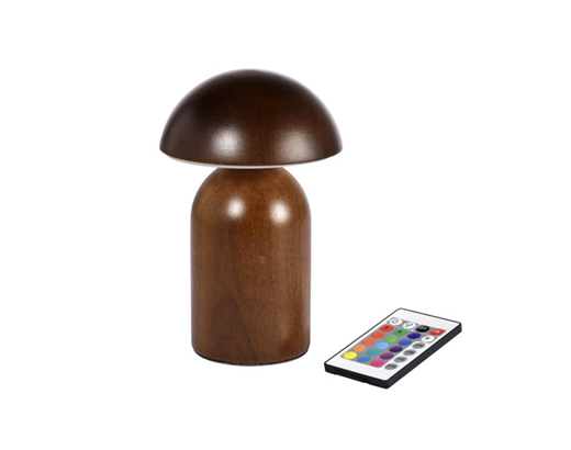 Bordlampe LED Duni 12x18 cm Amanita brun#