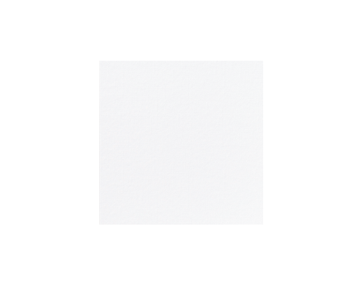 Serviet Dunilin 48x48 cm. ensfarvet hvid