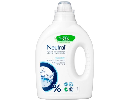 Tøjvask Neutral Hvidvask Flydende uden frv.&duft 700 ml