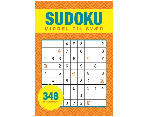 Sudoku Middel-svær vejl udsalg 49,95