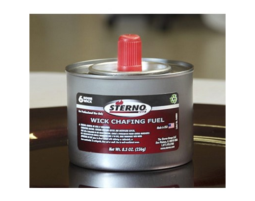 Brand pasta Chafing Fuel Gel Wick 6 timer//