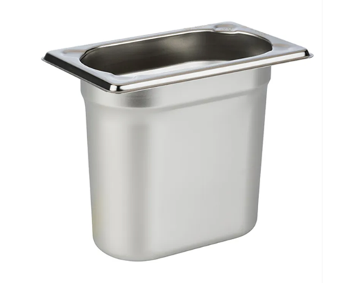 Kantine 1,5 ltr. 1/9 GN 176x108x150mm stål.#