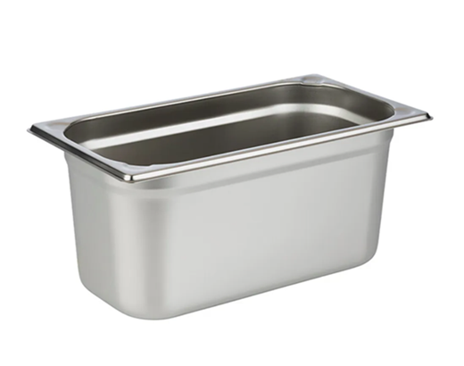 Kantine 5,7 ltr. 1/3 GN 325x176x150mm stål.#